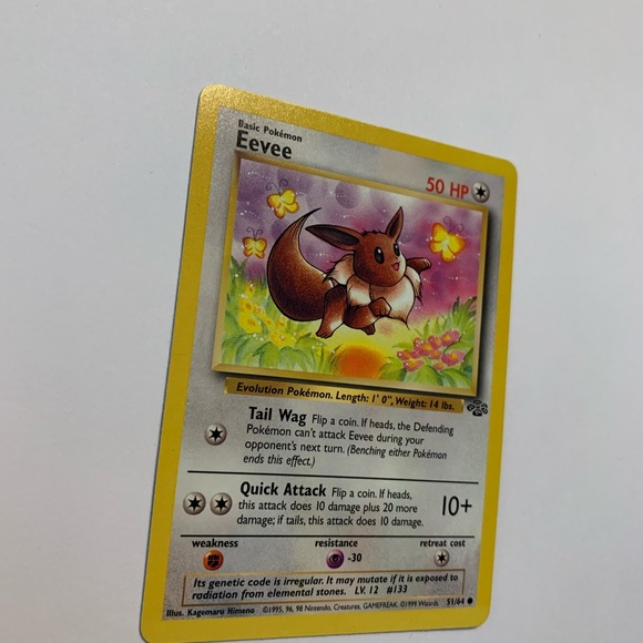 Y2K Eevee Pokémon card 🔴 - Picture 7 of 8